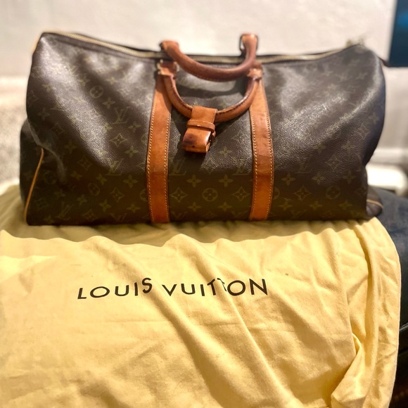 Authentic Louis Vuitton Keepall 50 Duffle Bag - Picture 2 of 6